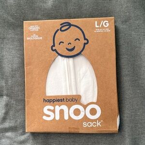 happiest baby Snoo Sack Sleep Sack - White (L/G)